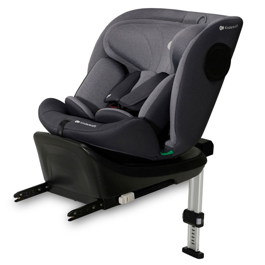 KINDERKRAFT - Siège auto I-360 i-Taille (40-150 cm) gris
