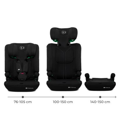 KINDERKRAFT - Siège auto I-COMFY i-Size 76-150 cm noir