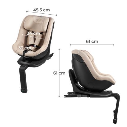 KINDERKRAFT - Siège-auto I-GUARD PRO i-Size 61-105 cm beige