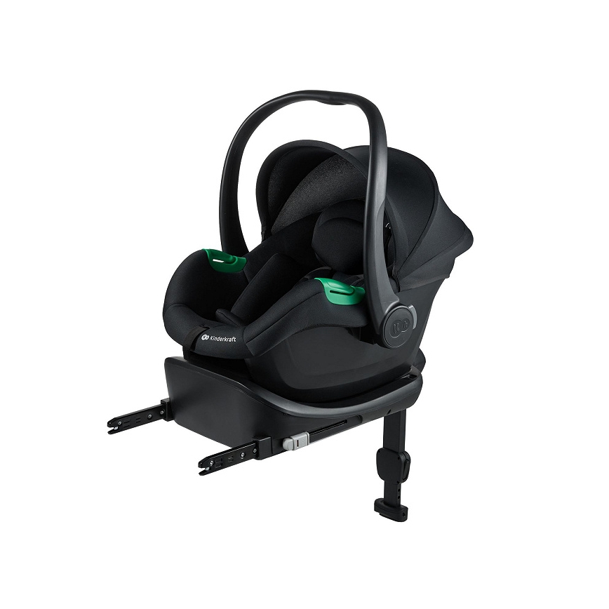 KINDERKRAFT - Siège-auto MINK PRO 2 40-87 cm (0-13 kg) noir