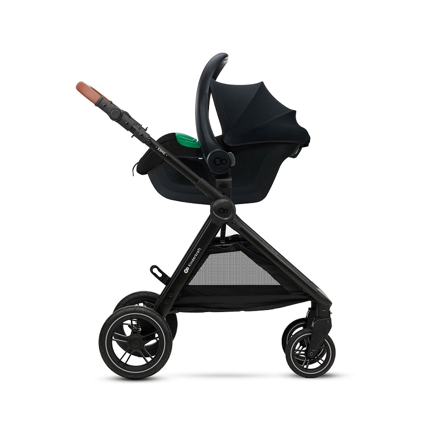 KINDERKRAFT - Siège-auto MINK PRO 2 40-87 cm (0-13 kg) noir