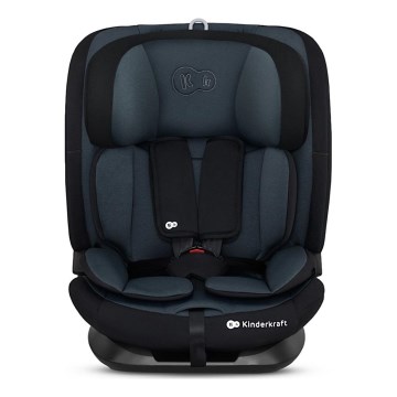 KINDERKRAFT - Siège auto ONETO 3 i-Taille (76-150 cm) + Isofix Graphite noir