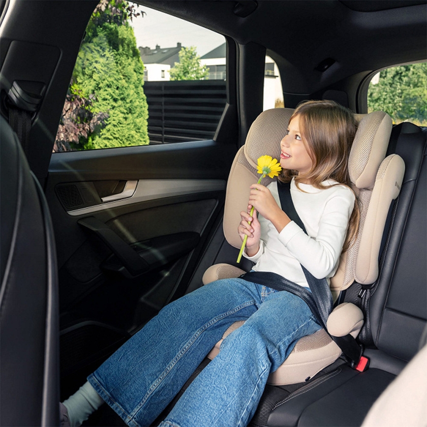 KINDERKRAFT - Siège-auto pliable XPAND 2 PRO 100-150 cm beige