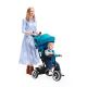 KINDERKRAFT - Tricycle pour enfant ASTON turquoise