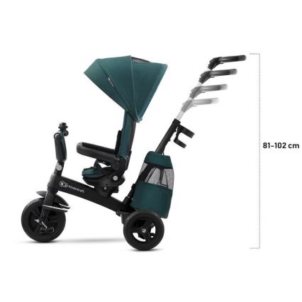 KINDERKRAFT - Tricycle pour enfants 5v1 EASYTWIST vert/noir