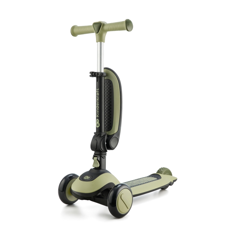 KINDERKRAFT - Trottinette enfant 2en1 HALLEY Grassland