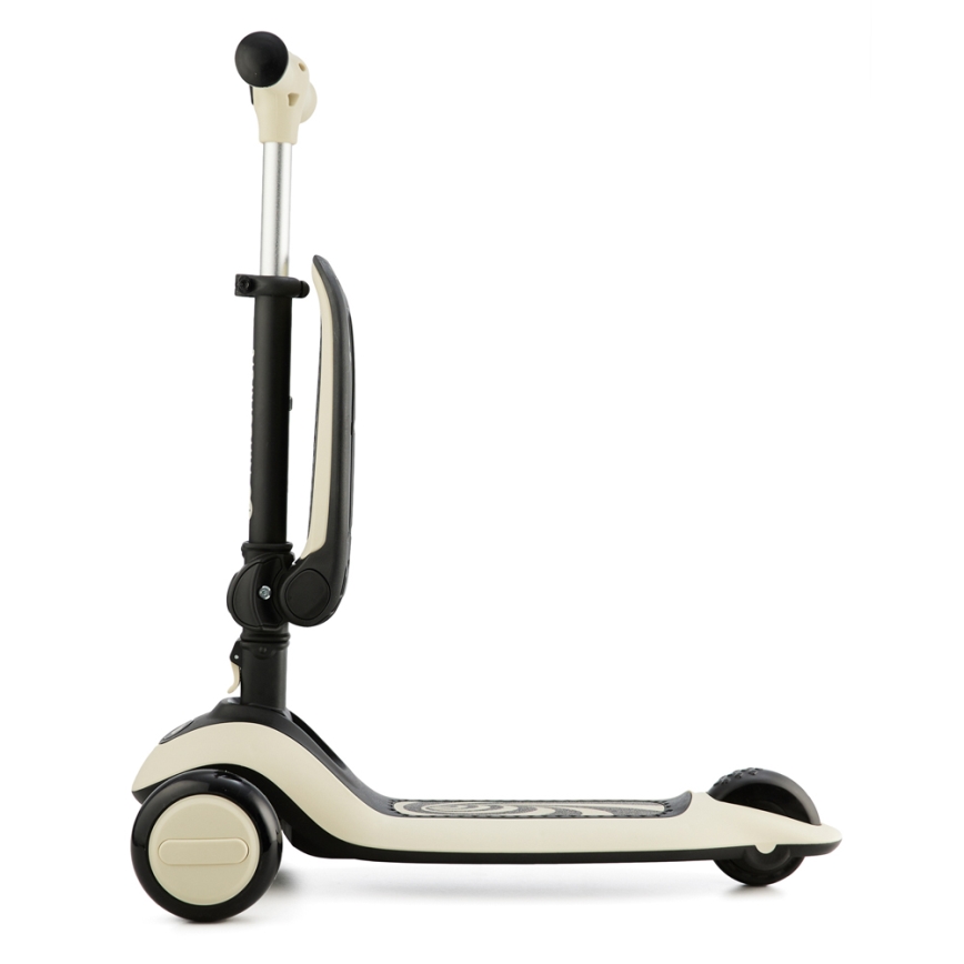 KINDERKRAFT - Trottinette enfant 2en1 HALLEY Stone blanc