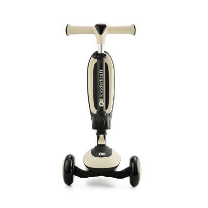 KINDERKRAFT - Trottinette enfant 2en1 HALLEY Stone blanc