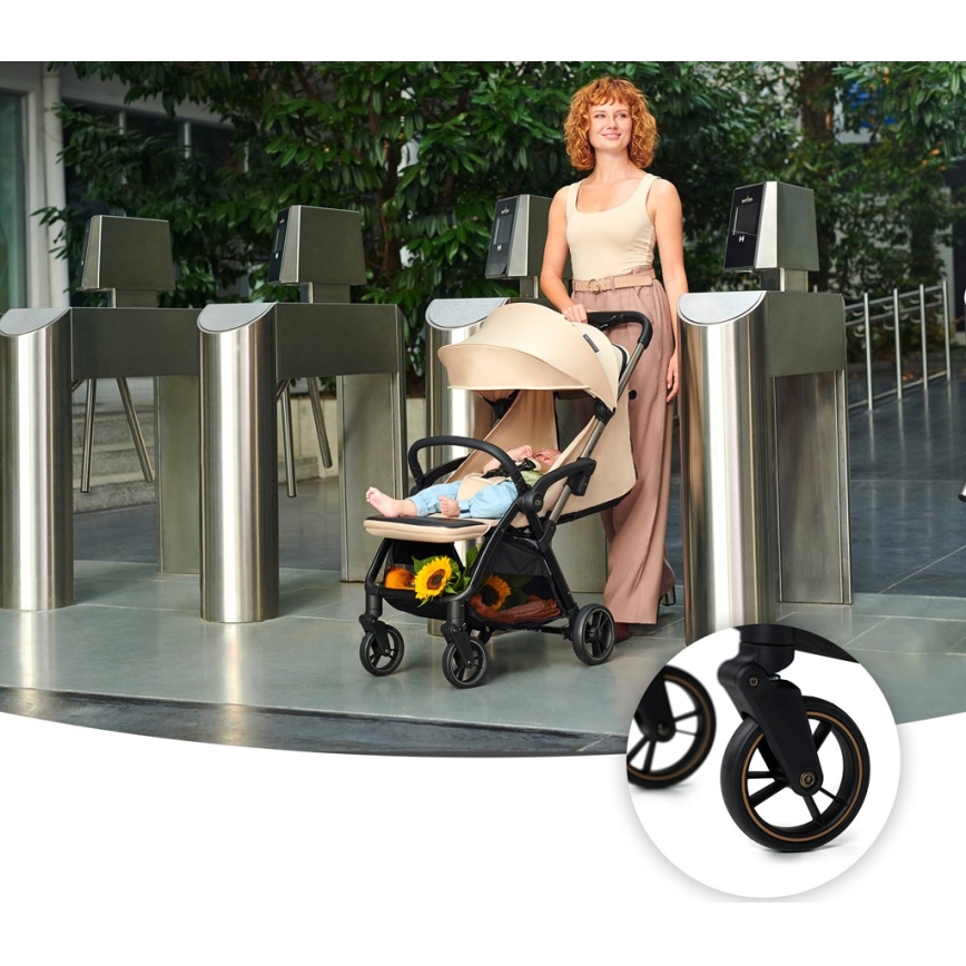 KINDERKRAFT - Wandelwagen APINO beige