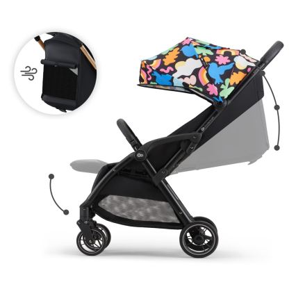 KINDERKRAFT - Wandelwagen APINO kleurrijk