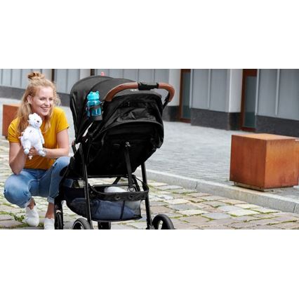 KINDERKRAFT - Wandelwagen GRANDE PLUS zwart