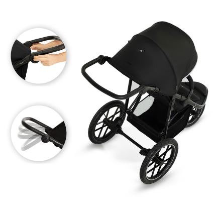 KINDERKRAFT - Wandelwagen HELSI2 zwart
