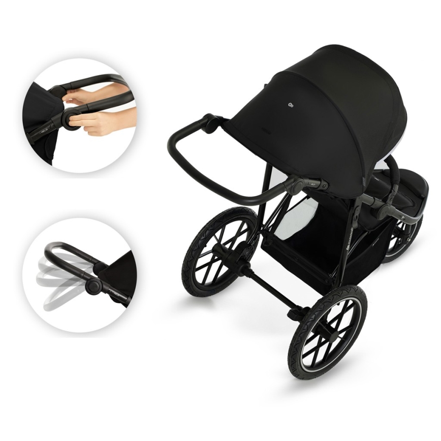 KINDERKRAFT - Wandelwagen HELSI2 zwart