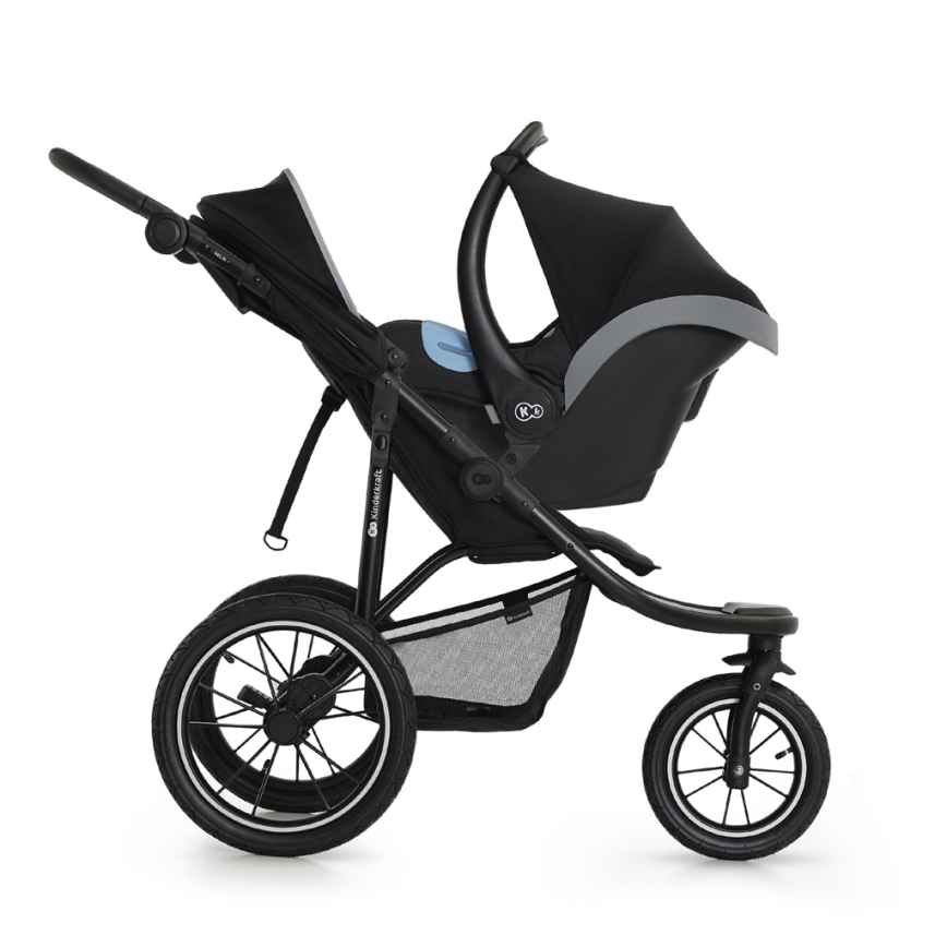KINDERKRAFT - Wandelwagen HELSI2 zwart