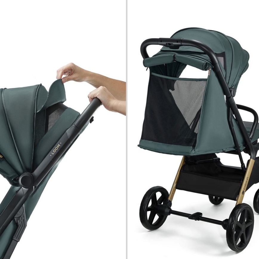 KINDERKRAFT - Wandelwagen LOOM groen