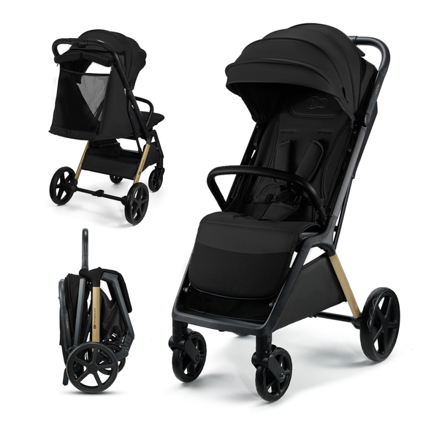 KINDERKRAFT - Wandelwagen LOOM zwart