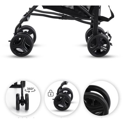KINDERKRAFT - Wandelwagen TIK Stone grijs
