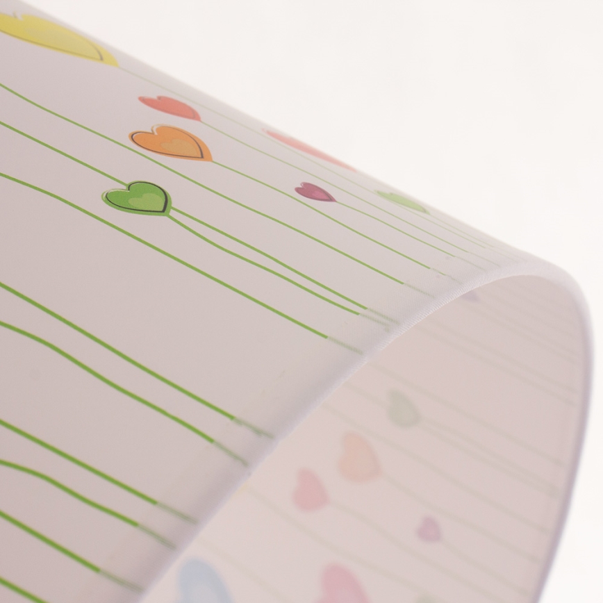 Kinderhanglamp aan kabel HEARTS 1xE27/60W/230V