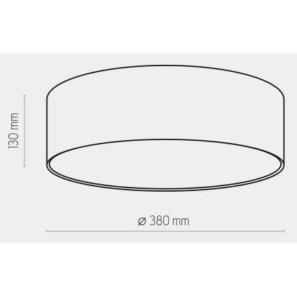 Kinderplafondlamp RONDO KIDS 4xE27/15W/230V roze
