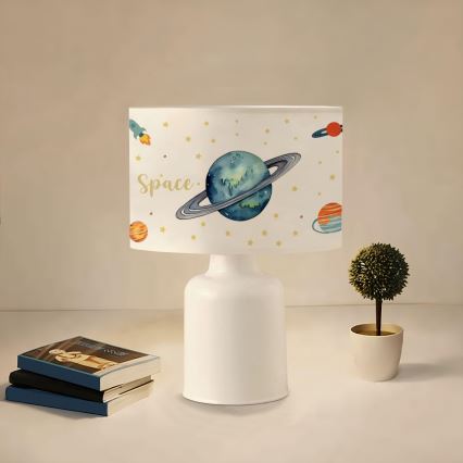 Kindlamp CANDY 1xE27/40W/230V wit/kleurig