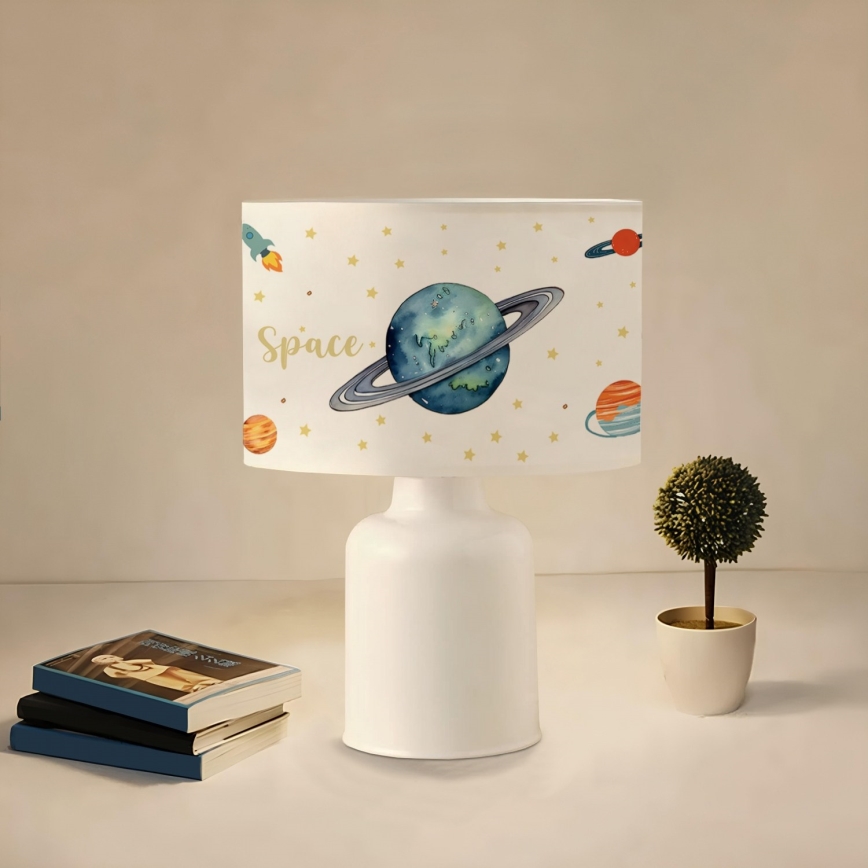 Kindlamp CANDY 1xE27/40W/230V wit/kleurig