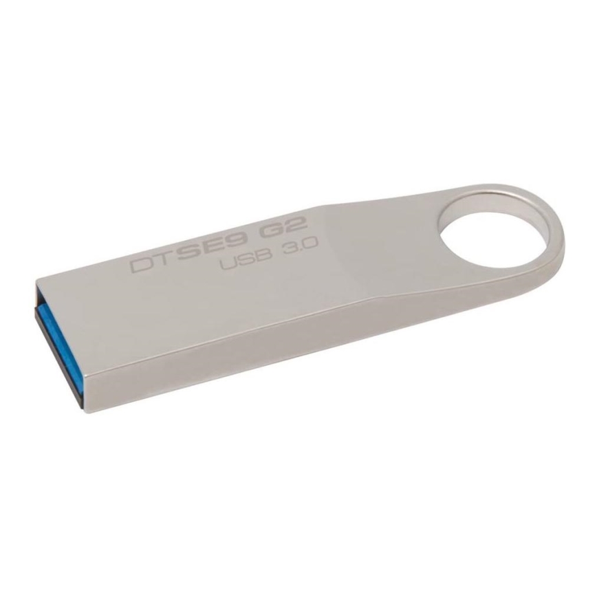 Kingston - Clef USB métallique DATATRAVELER SE9 G2 USB 3.0 64GB