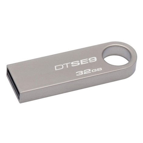 Kingston - Metalen USB stick DATATRAVELER SE9 32GB