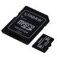 Kingston - MicroSDHC 16GB Canvas Select Plus U1 80MB/s + SD adapter