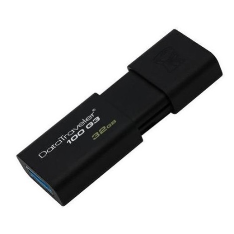 Kingston - USB Stick DATATRAVELER 100 G3 USB 3.0 32GB zwart