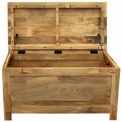 Kist HINA 45x90 cm massief hout/mangoboom