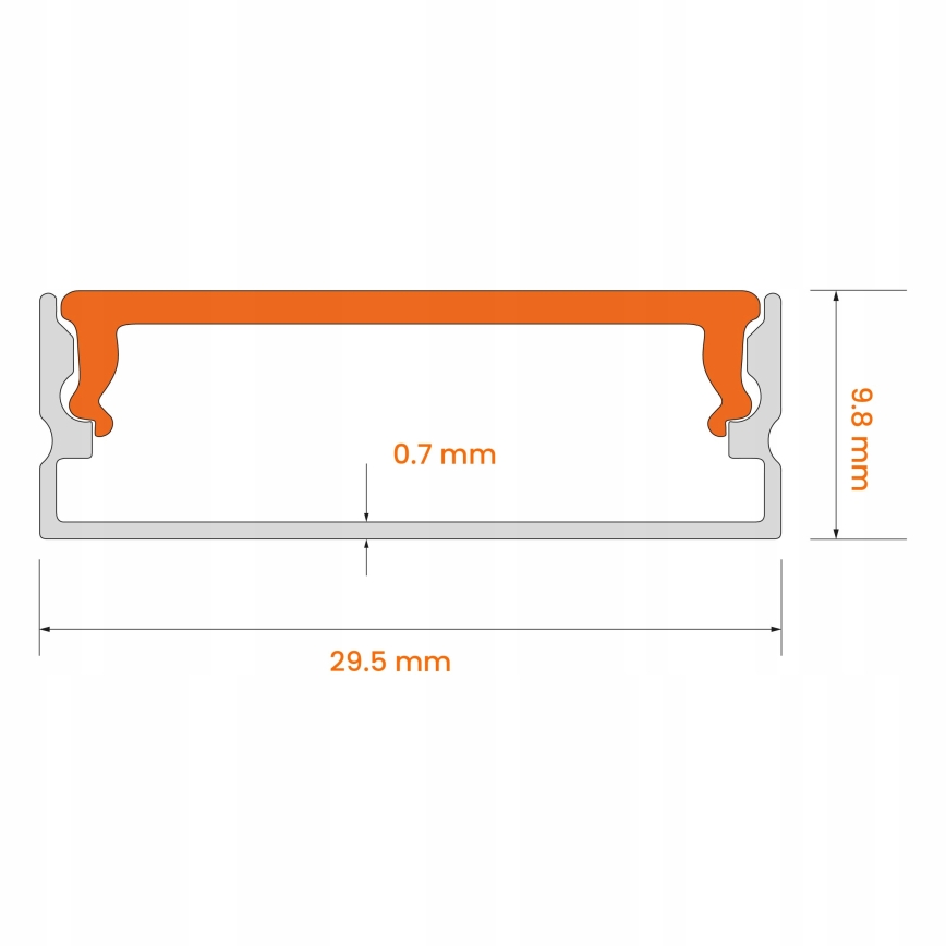 Kit 1x ruban LED RGBW dimmable Philips Hue WHITE AND COLOR AMBIANCE LED/20W/230V 2 m + 2x profil encastrable 1 m argenté/blanc