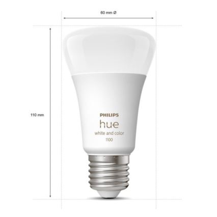 Pack de démarrage Philips Hue WHITE AND COLOR AMBIANCE 3xE27/9W 2000–6500 K + pont Hue et télécommande à variateur