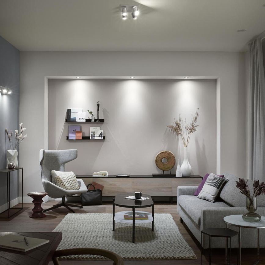 Kit de base Philips Hue WHITE AND COLOR AMBIANCE 3xGU10/5,7W/230V 2000-6500K + dispositif d'interconnexion