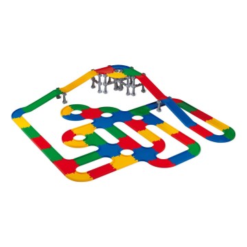 Kit de construction 3D — ponts et routes, 58 × 39 cm