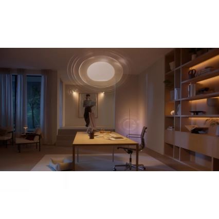 Pack de démarrage Philips Hue WHITE AND COLOR AMBIANCE 2xE27/8,1W 1000-20000K + appareil de connexion