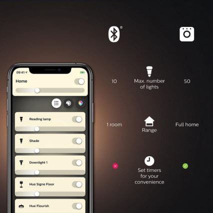 Kit de démarrage Philips Hue WHITE AND COLOR AMBIANCE 3xGU10/4,2W/230V 2000-6500K + pont Hue et variateur sans fil