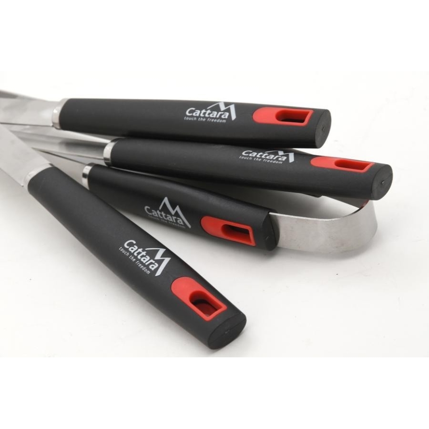 Kit d'ustensiles pour grillades 4 pc