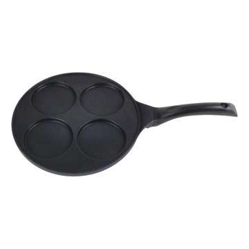 KITCHISIMO pannenkoekenpan 26 cm, zwart