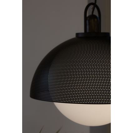 Hanglamp aan een koord GRAVEN 1xE27/11W/230V zwart