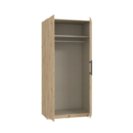 Kledingkast MARO 100x213 cm artisan eiken