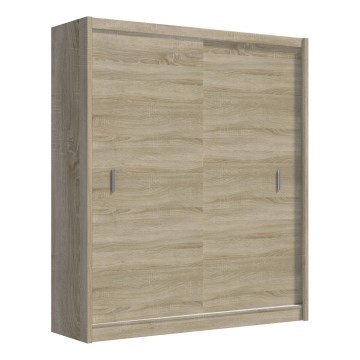 Kledingkast met schuifdeuren SAPHIRA 203x215 cm eiken sonoma