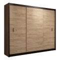 Kledingkast met schuifdeuren SAPHIRA 250x215 cm eiken craft