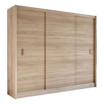 Kledingkast met schuifdeuren SAPHIRA 250x215 cm eiken sonoma