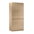 Kledingkast MIYABI 90 x 198 x 52 cm, Cremona-eik