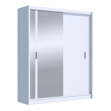 Kledingkast SABRINA 180x215 cm wit