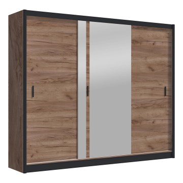Kledingkast SABRINA 250x215 cm eiken craft