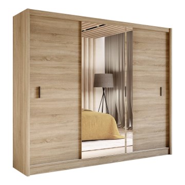 Kledingkast SABRINA 250x215 cm eiken sonoma