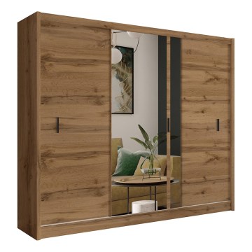 Kledingkast SABRINA 250x215 cm eiken woltan