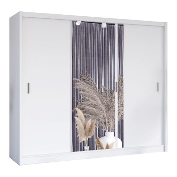 Kledingkast SABRINA 250x215 cm wit