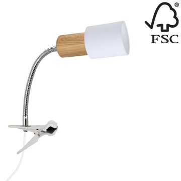 Klemlamp TREEHOUSE 1xE27/25W/230V - FSC-gecertificeerd